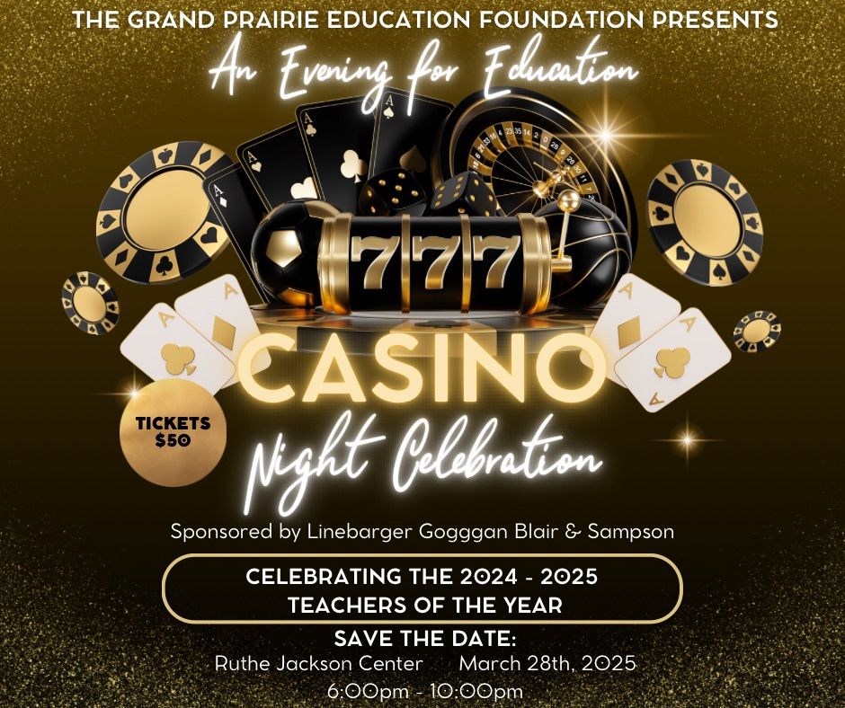 An Evening for Education: Casino Night!