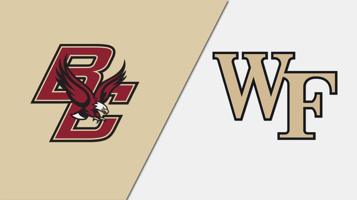 Boston College Eagles at Wake Forest Demon Deacons Mens Basketball