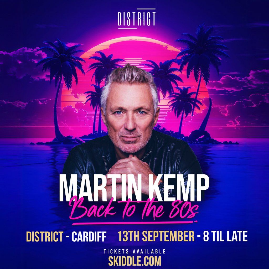 Martin Kemp Back to the 80s - Cardiff