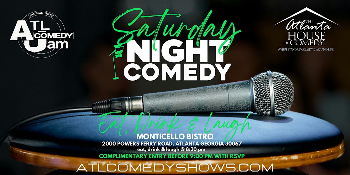 Saturday Comedy @ Monticello