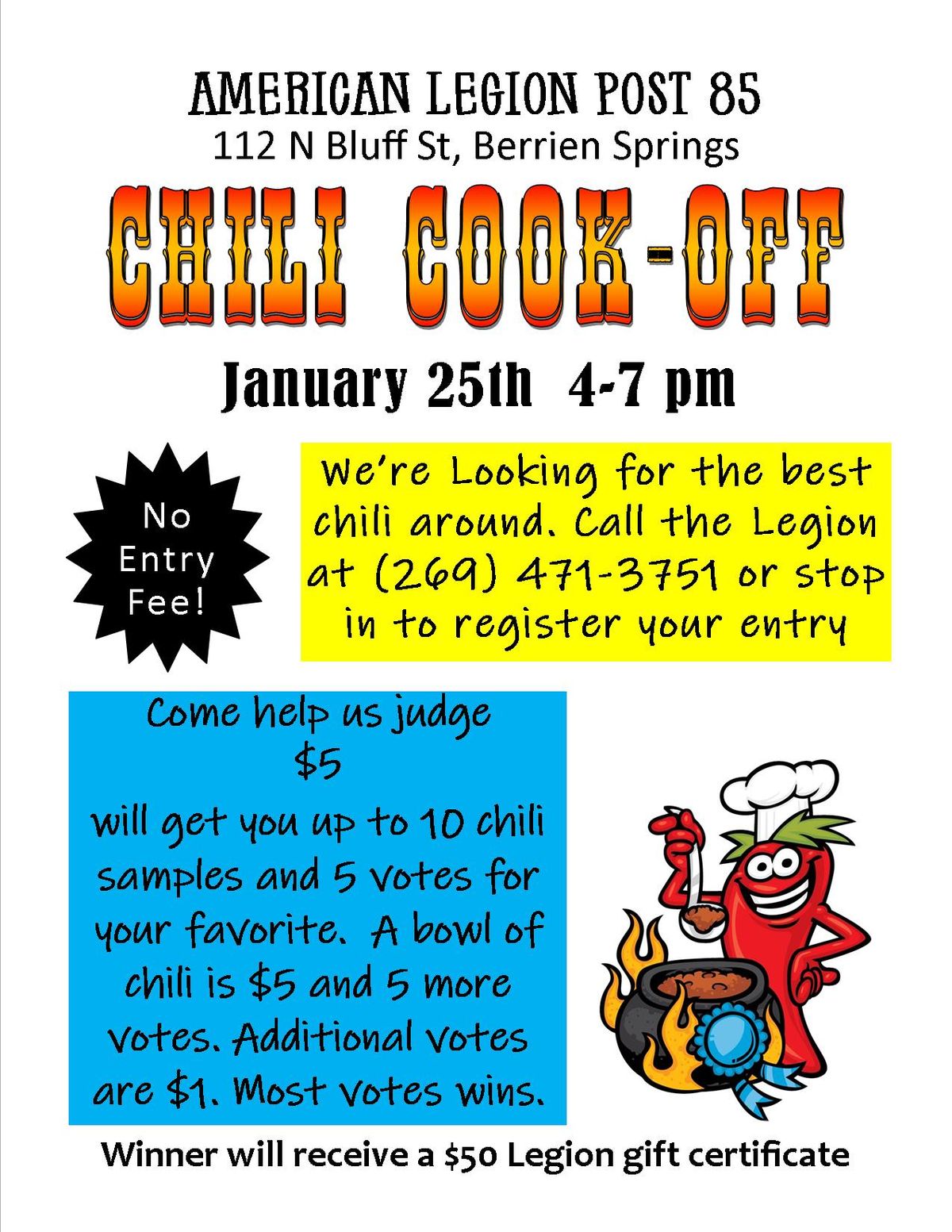 Chili Cook-off