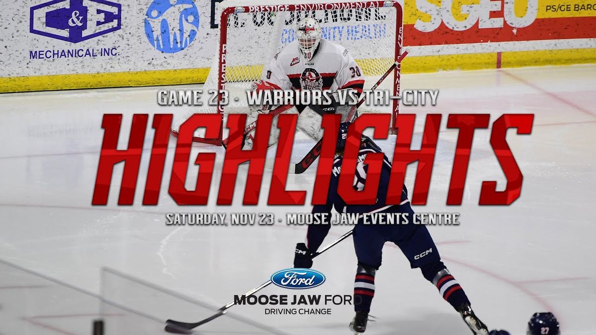 Moose Jaw Warriors at Tri-City Americans at Toyota Center - Kennewick