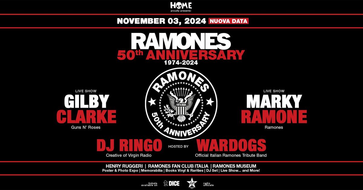 Ramones 50Th Anniversary - NUOVA DATA