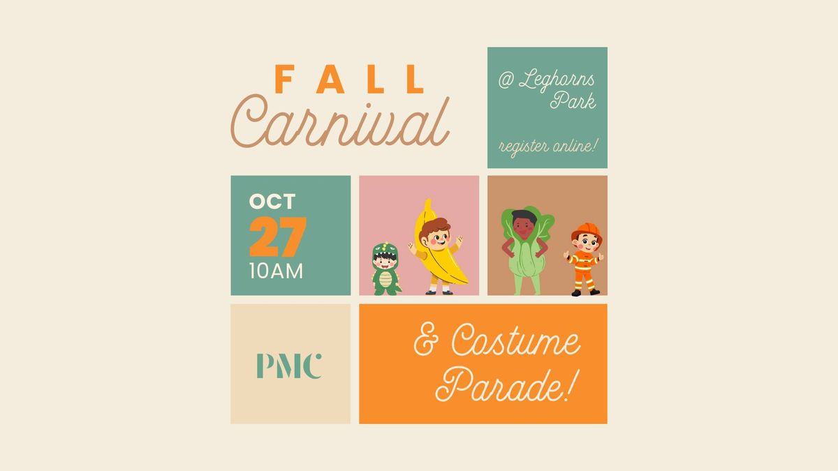 Fall Carnival & Halloween Costume Parade