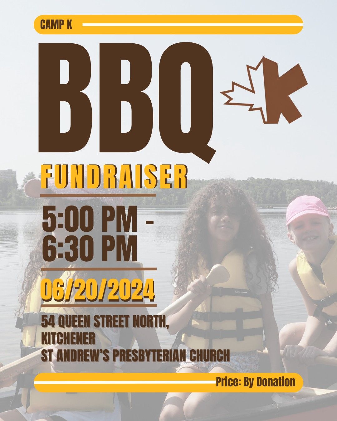 Camp K BBQ Fundraiser