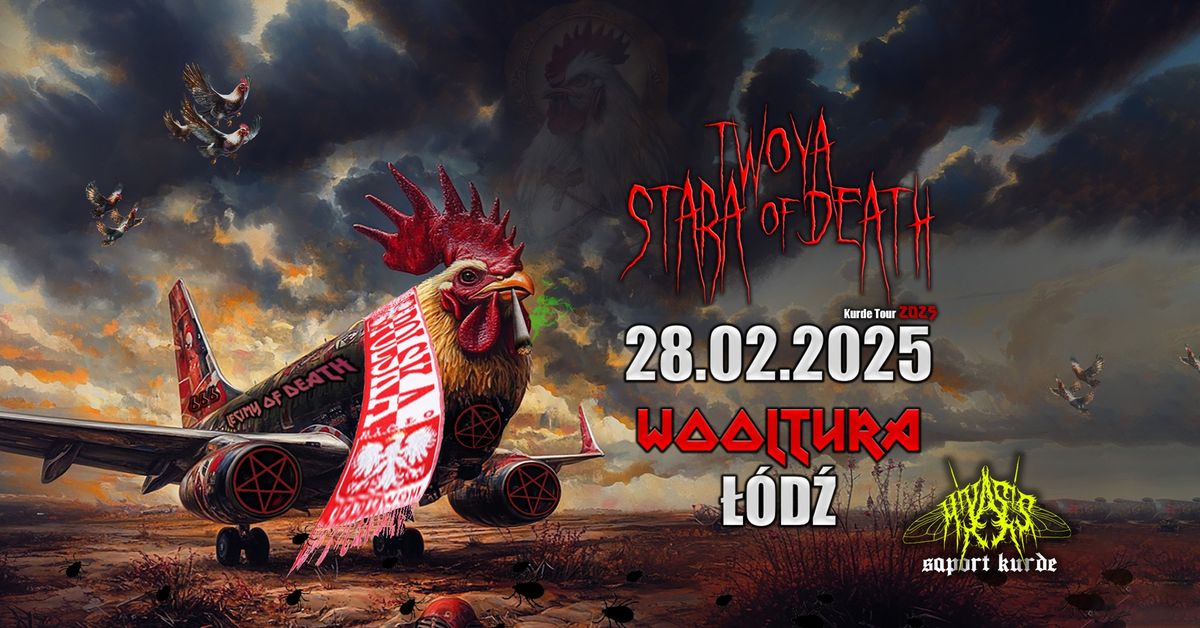 Twoyastara Of Death: Lecimy Of Death Kurde Tour 2025 + saport Miyasis