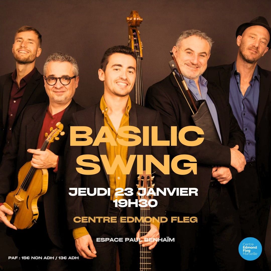 Basilic Swing - Concert Jazz Manouche - Klezmer - Tzigane 