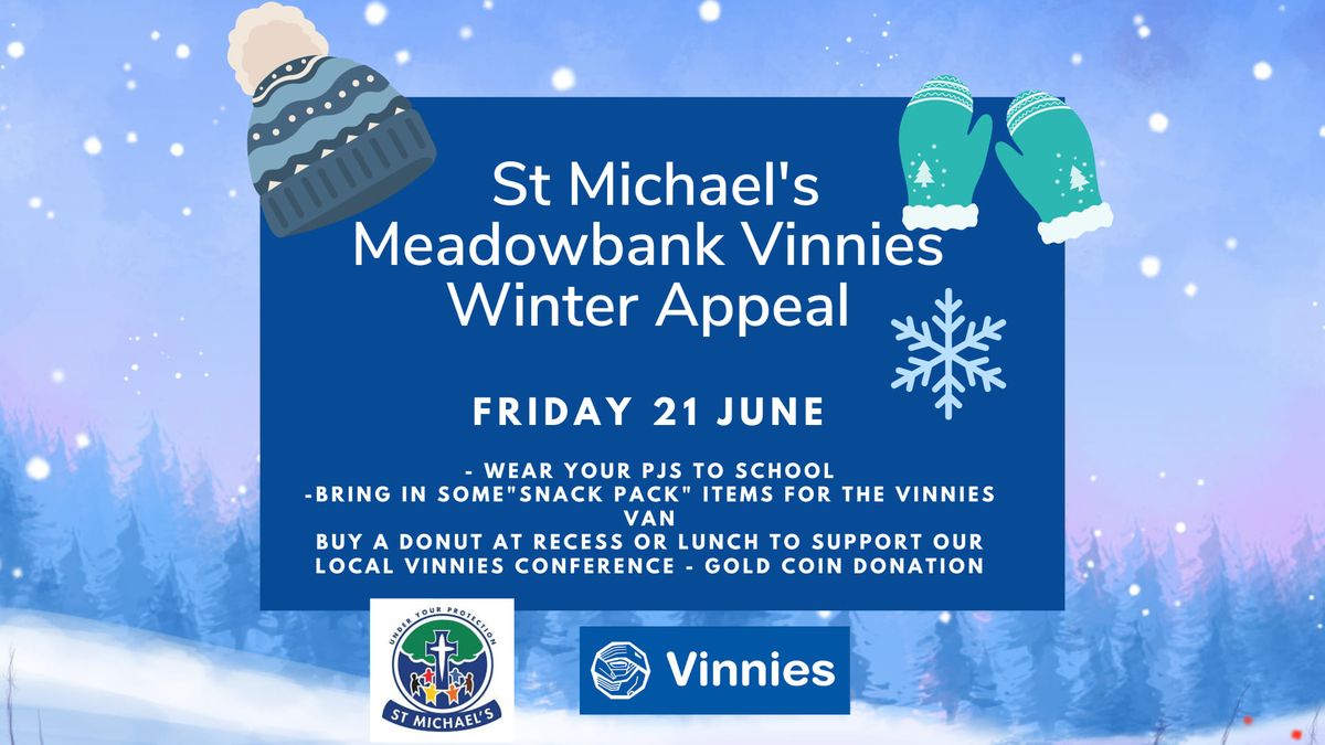 St Michael's Meadowbank Vinnies Winter Appeal
