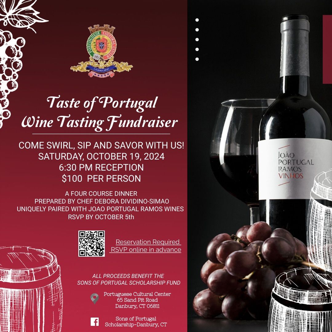 Taste of Portugal: Wine Dinner Fundraiser 