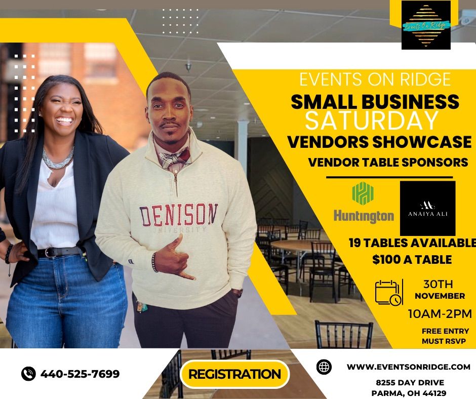 Small Business Saturday Vendor Showcase 