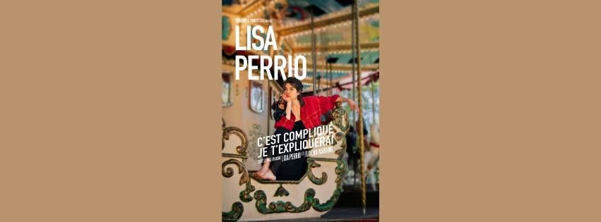 Lisa Perrio dans "C'est compliqu\u00e9 je t'expliquerai'