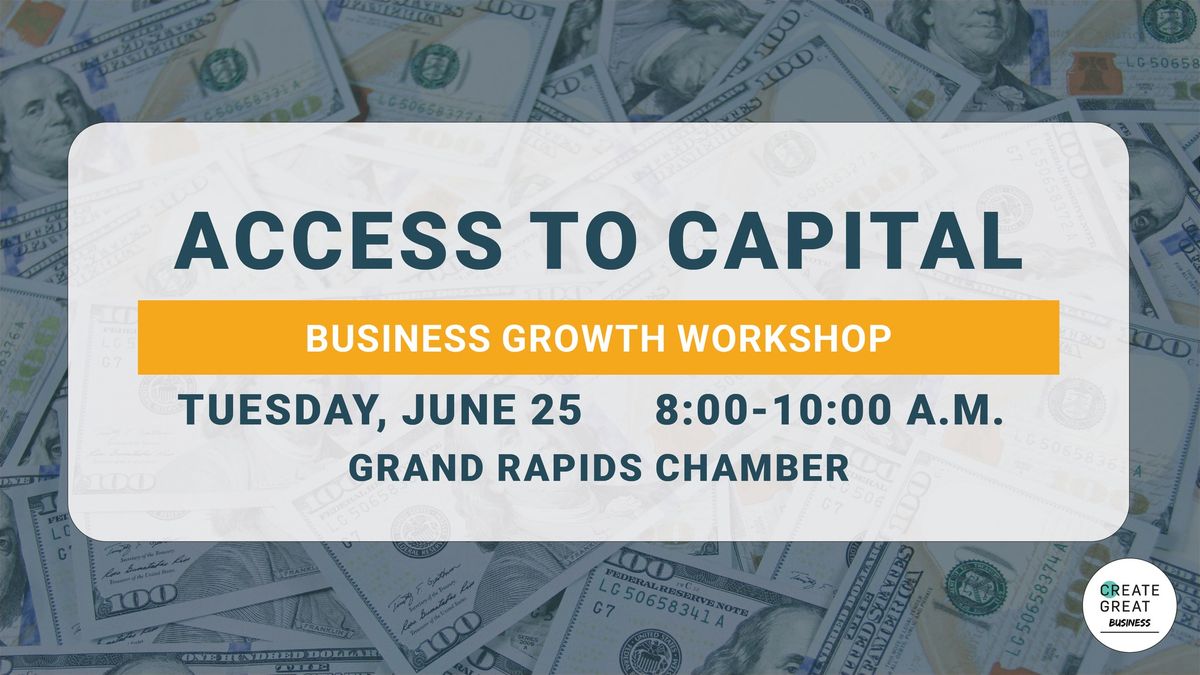 Access to Capital Workshop
