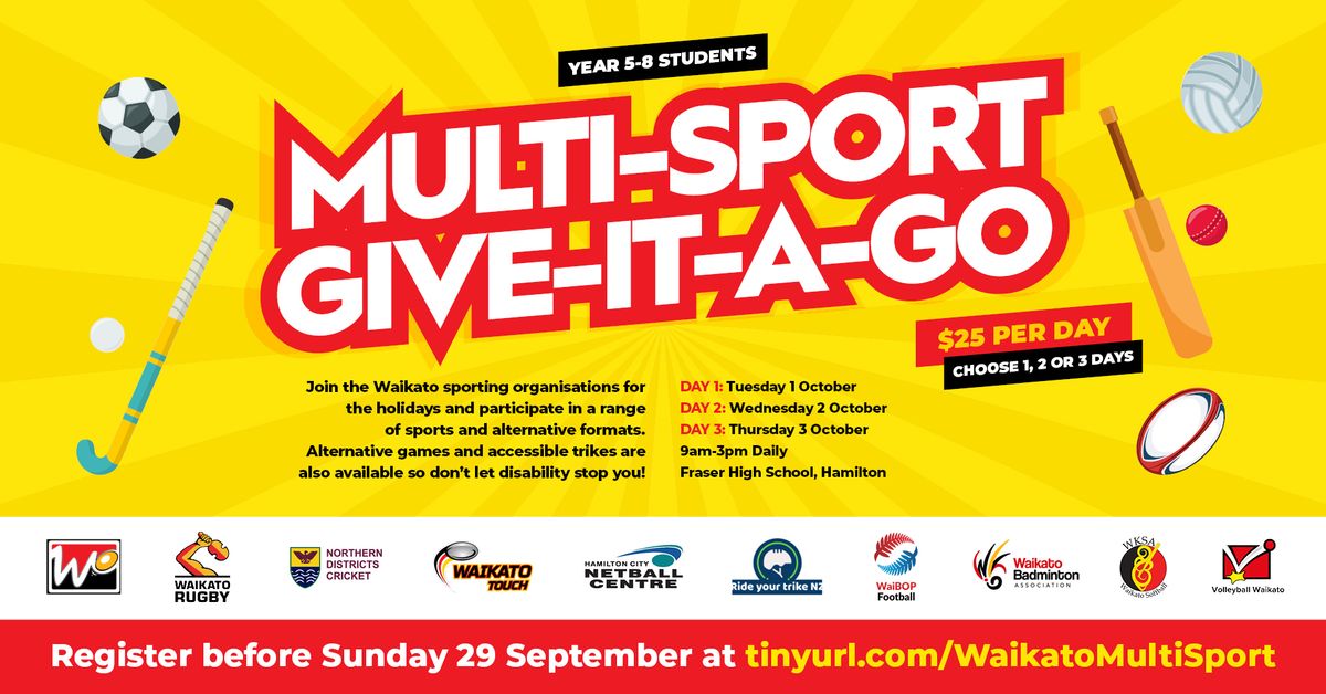 Multi-Sport Holiday Give-It-A-Go!