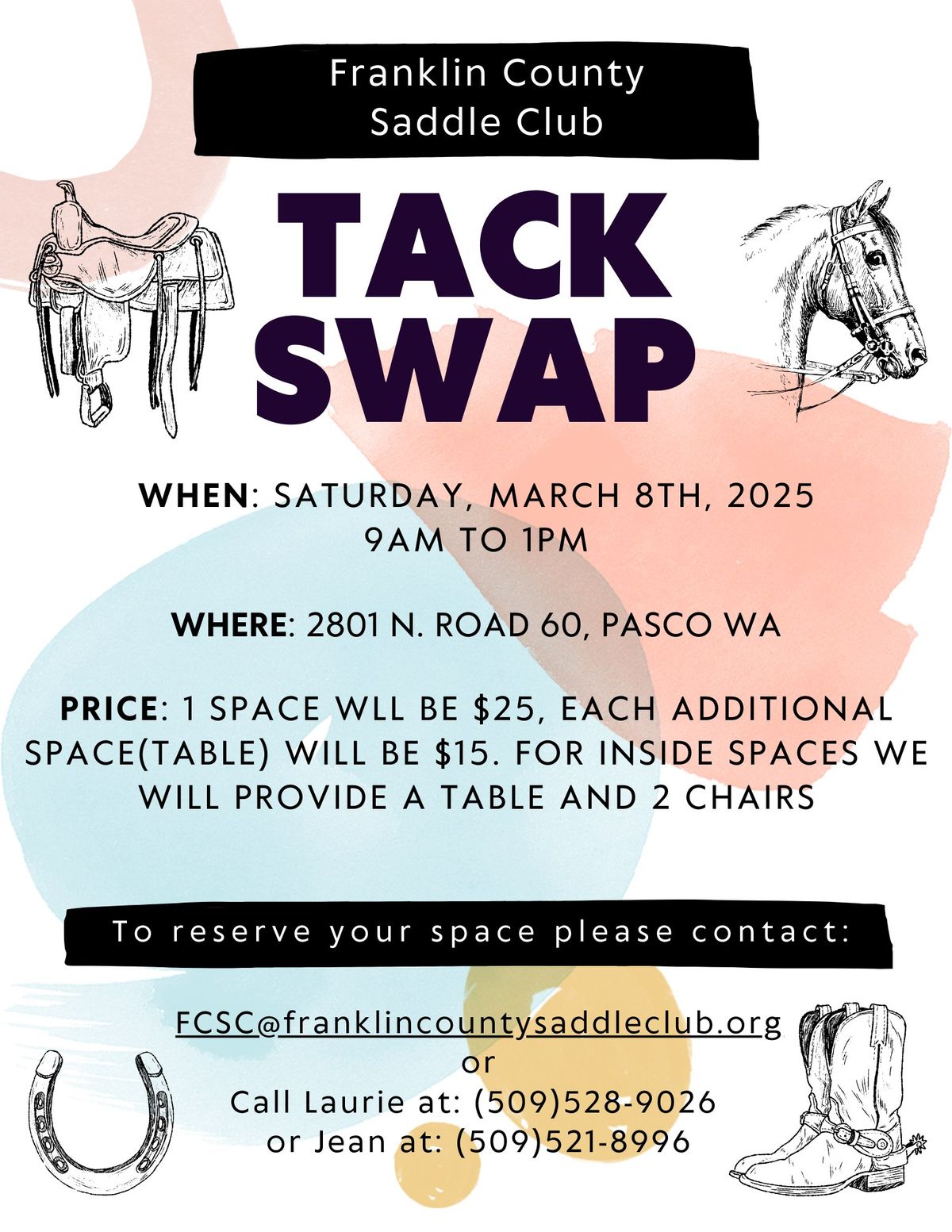 2025 FCSC Tack Swap