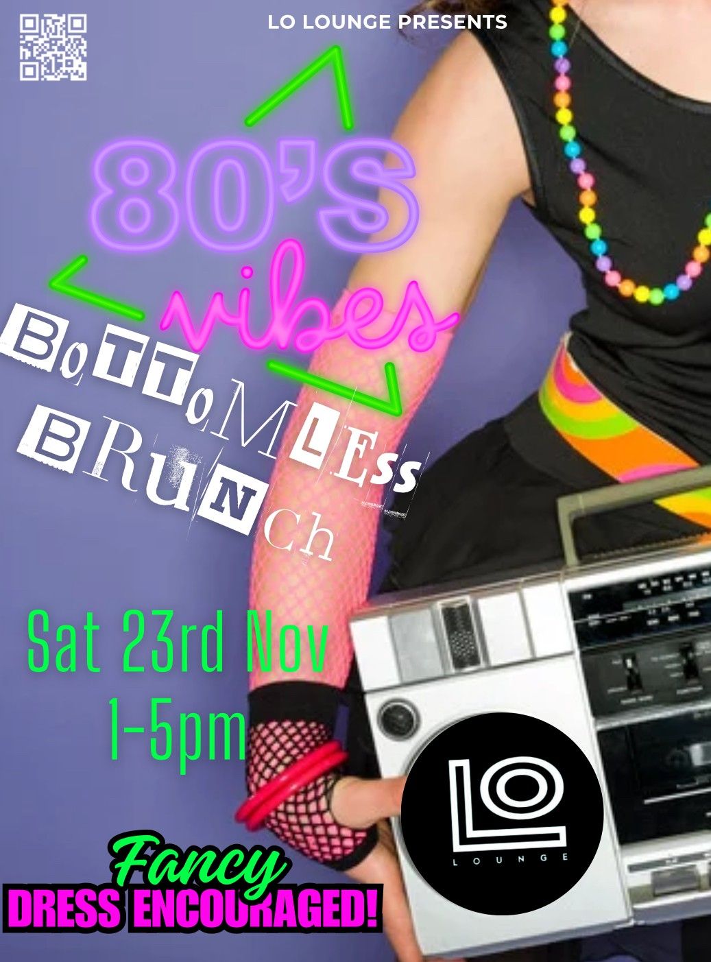 80's Vibe Bottomless Brunch