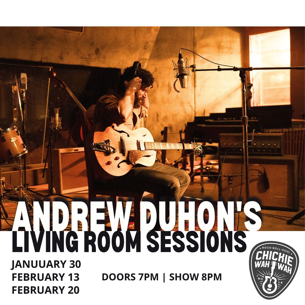 Andrew Duhon's Living Room Sessions \/ ft. Kristin Diable - Night 1