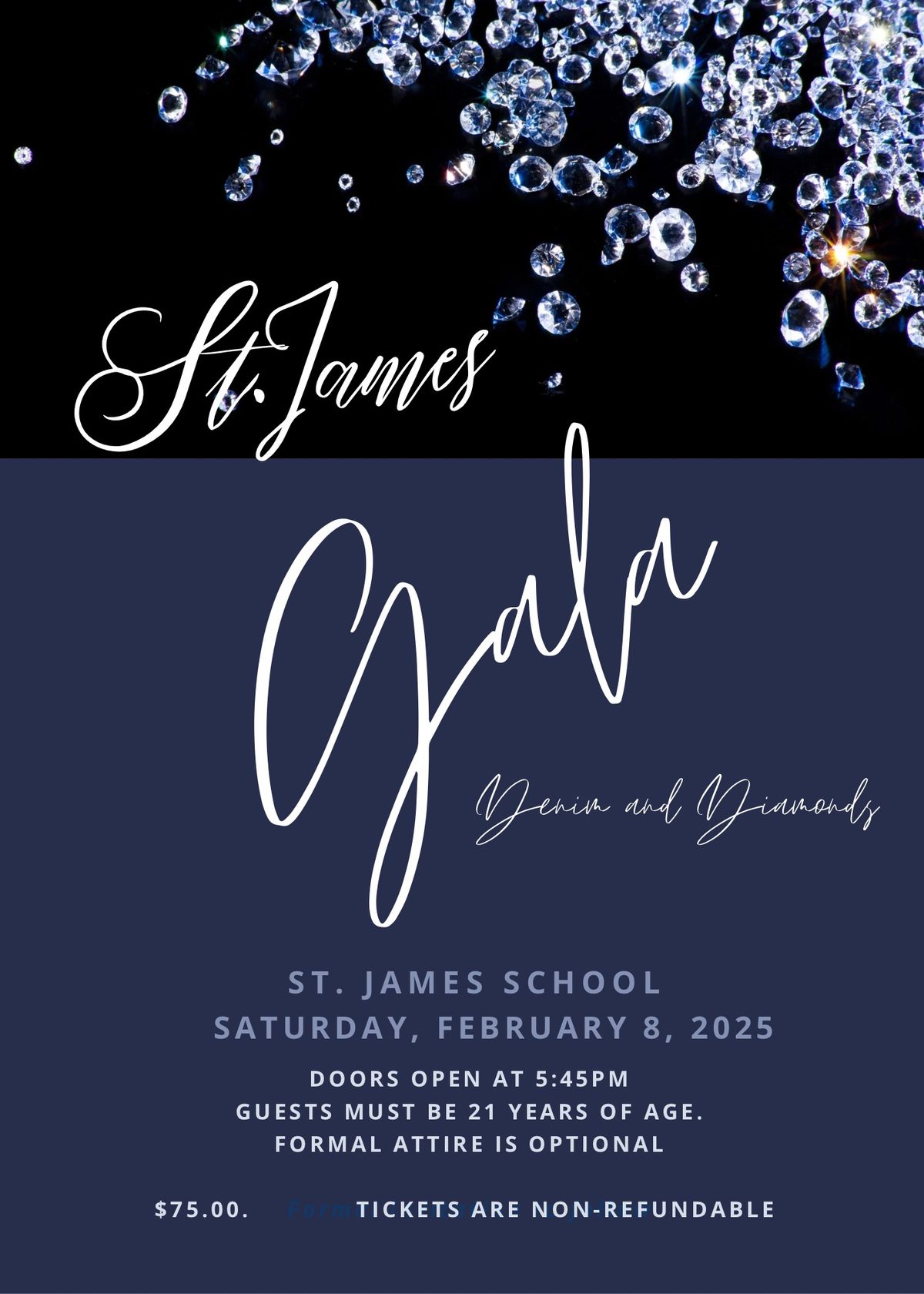 St. James Gala \u201cDenim and Diamonds\u201d