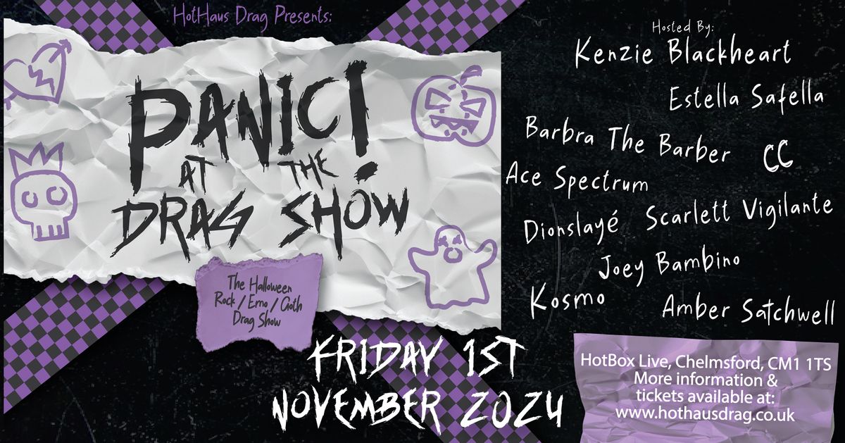 Panic At The Drag Show - The Halloween\/Rock\/Emo\/Goth Show 