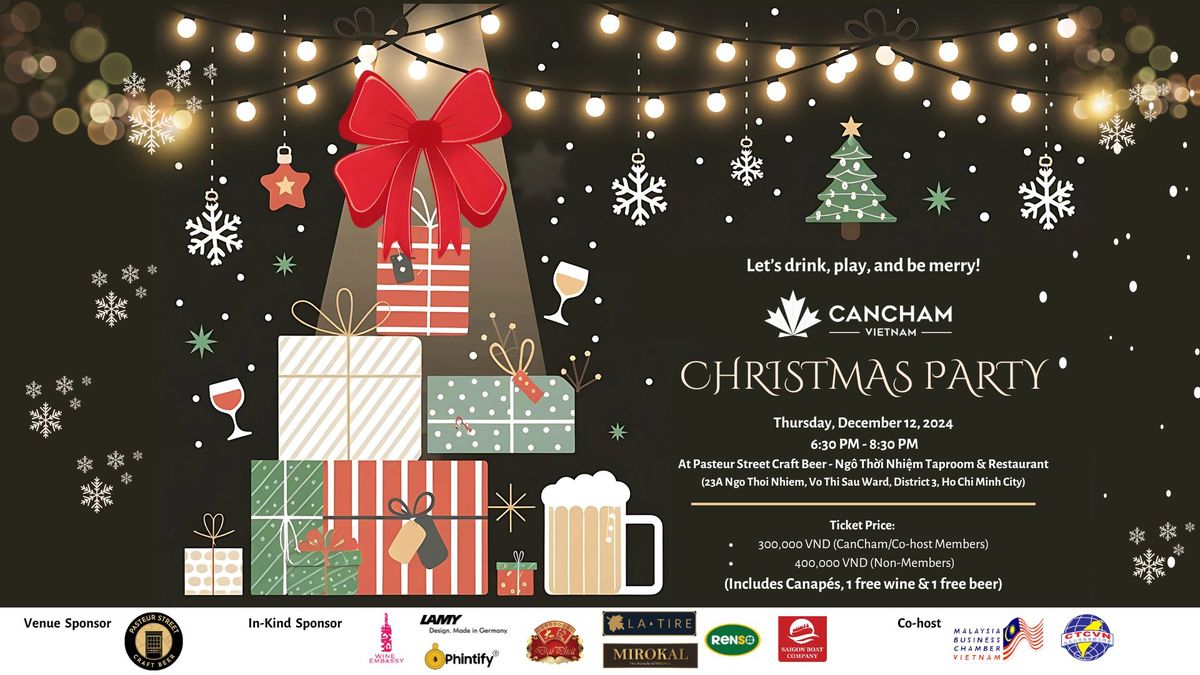 CanCham Vietnam Christmas Party Networking