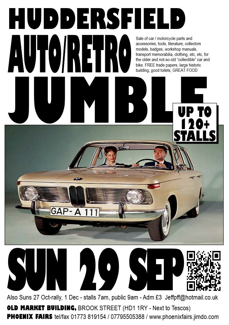 HUDDERSFIELD AUTO\/RETRO JUMBLE