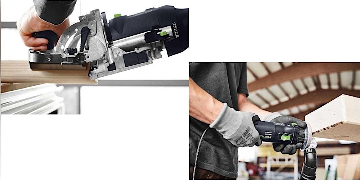 Ger\u00e4te-Einf\u00fchrung: Festool Domino-D\u00fcbelfr\u00e4se und Kantenfr\u00e4se (intern)