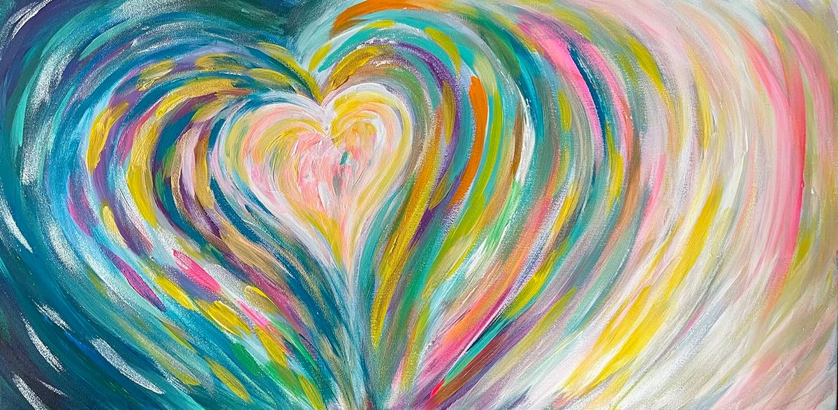 Heart Abstract Painting