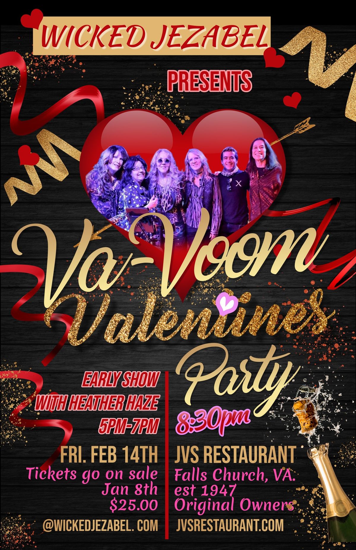 WICKED JEZABEL'S VA-VOOM VALENTINE PARTY!