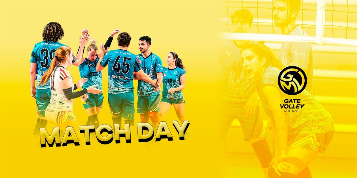 YELLOW GATE VOLLEY MILANO VS SAMZ MILANO VERDE