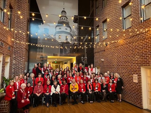 Red Scarf Day Maryland Federation of Republican Women