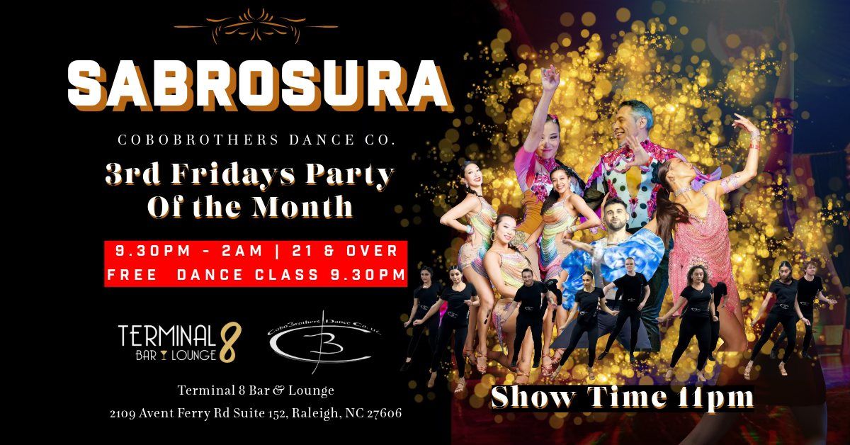 3rd Friday Sabrosura Latin Social at Terminal 8