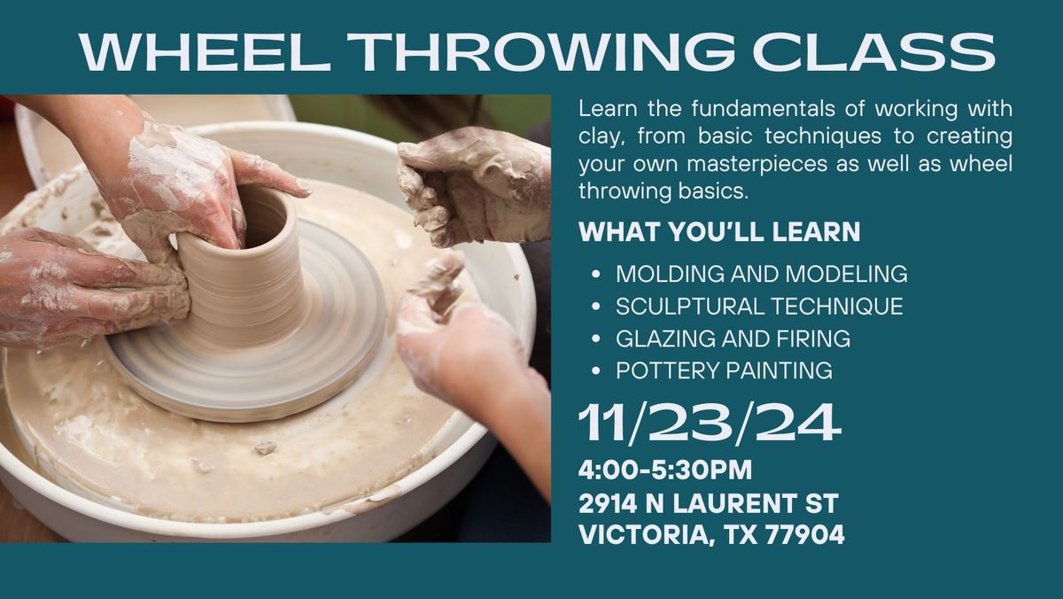 Clay Class ages 16+