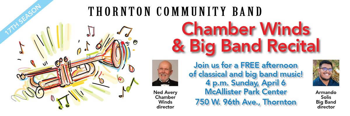 TCB Chamber Winds & Big Band Recital Spring 2025