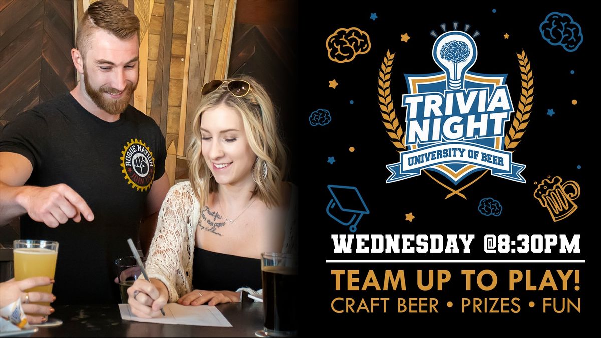 Trivia Night at University of Beer - Davis