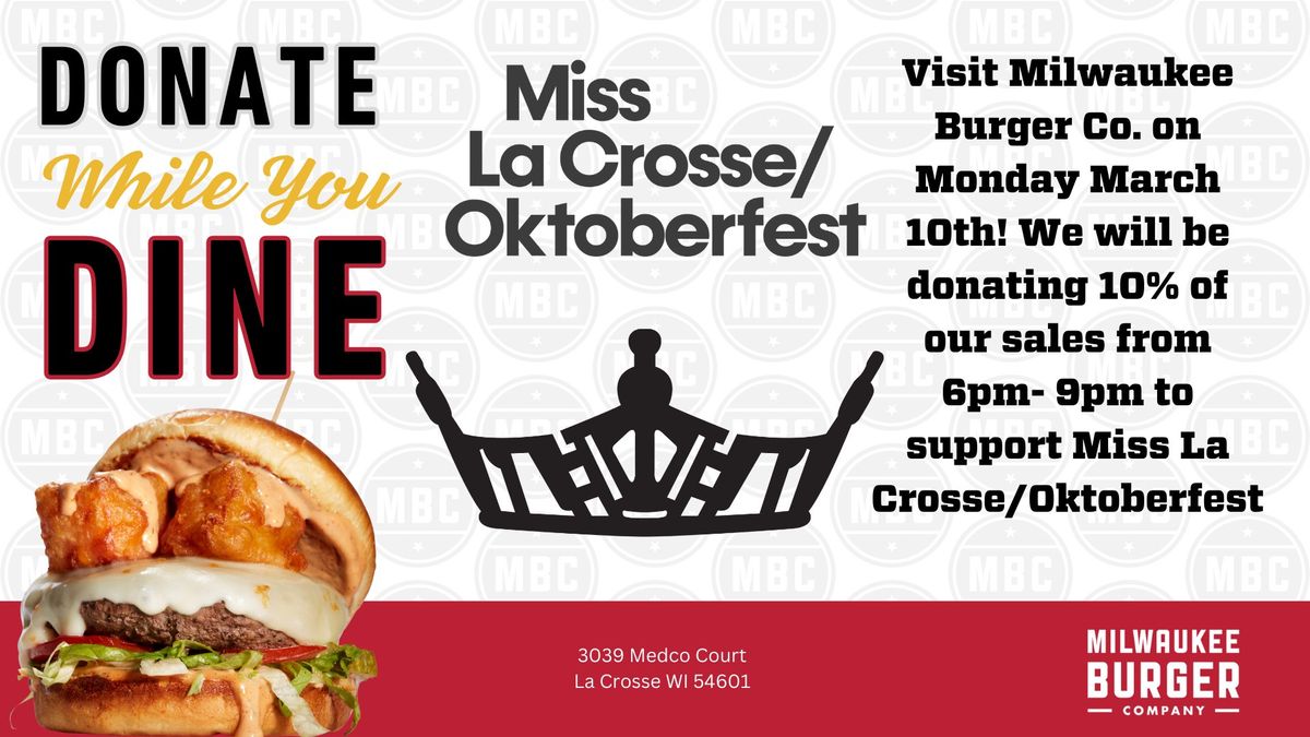 Community Monday-Miss La Crosse Oktoberfest