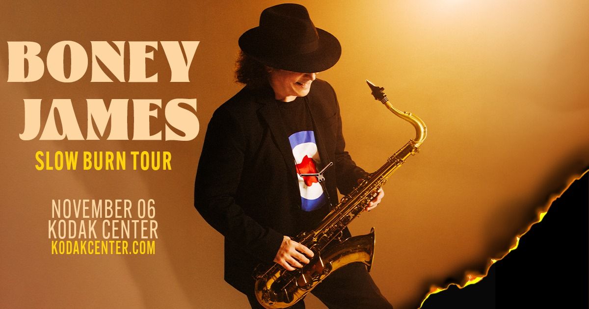 Boney James: Slow Burn Tour - Rochester, NY