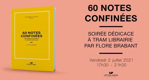 [60 notes confin\u00e9es] - Soir\u00e9e d\u00e9dicace \u00e0 Tram Librairie