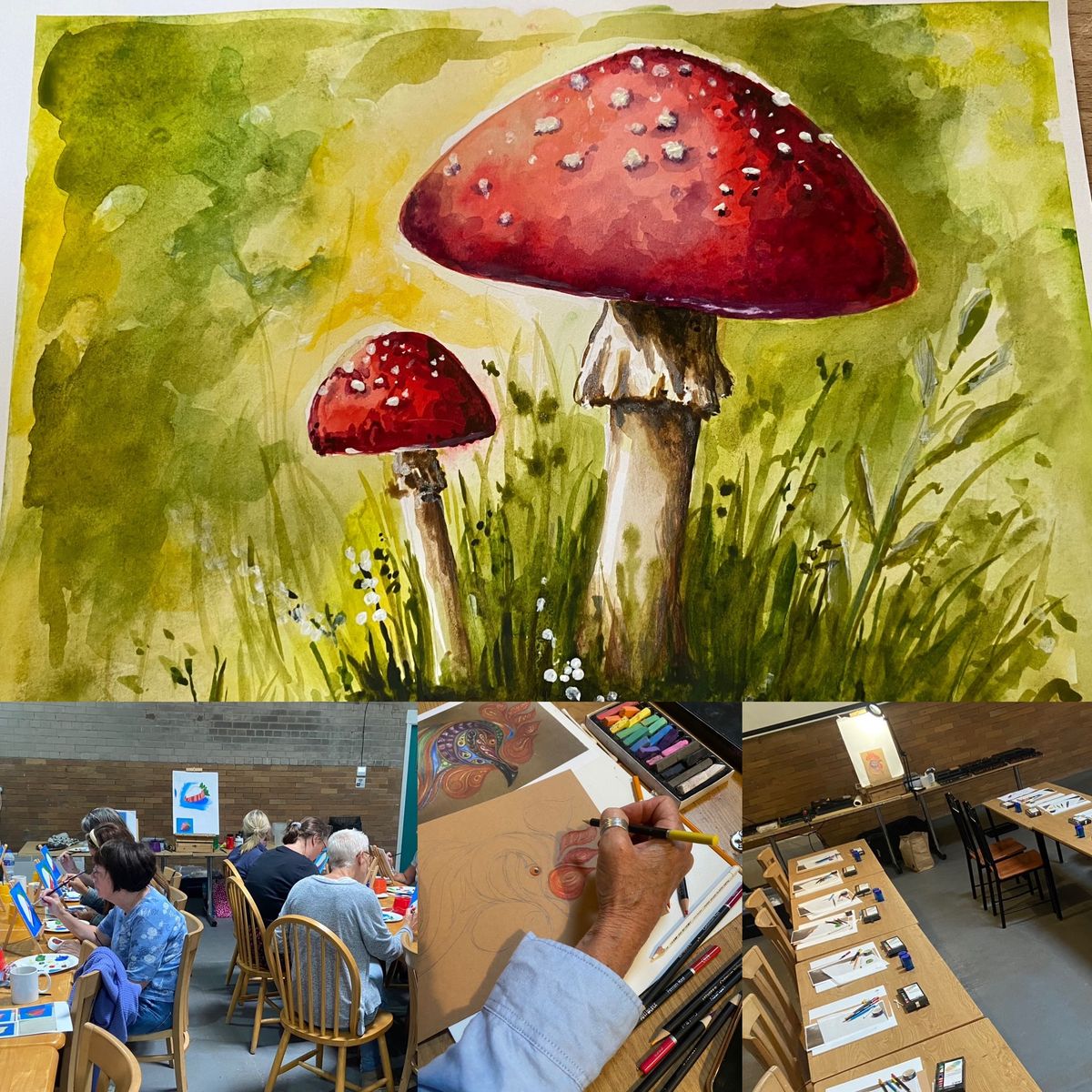 Adult Art Club- September Event (Watercolours for beginners)