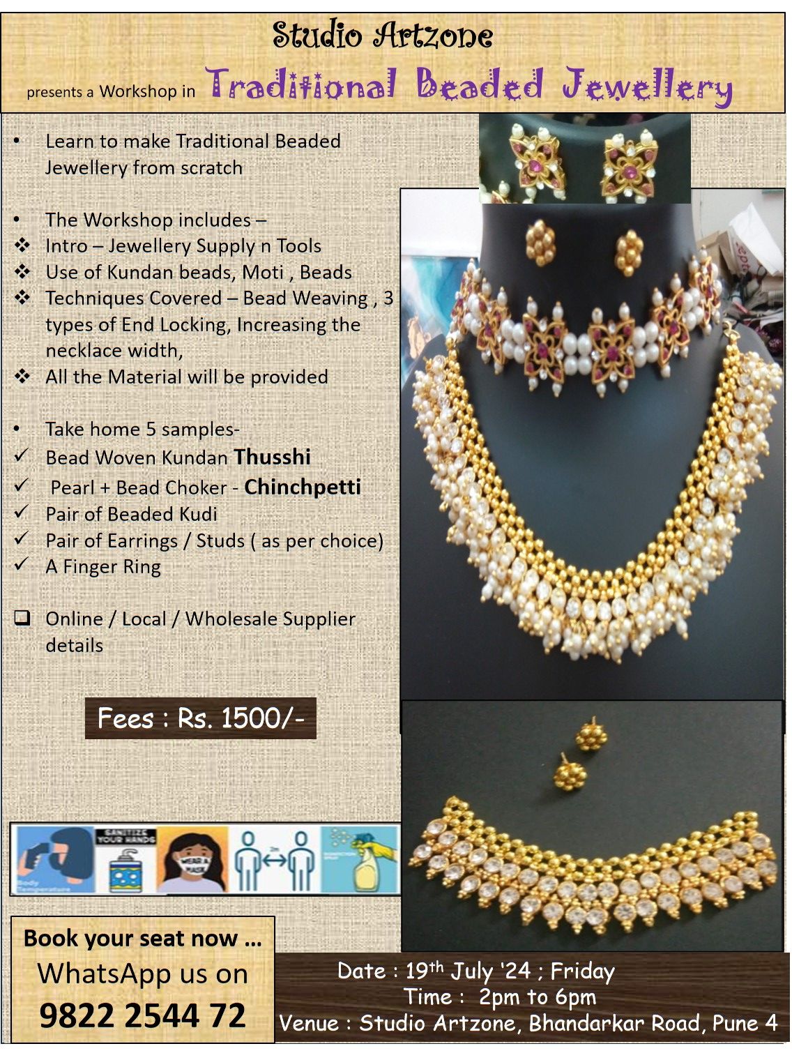 Maharashtrian Jewellery Making