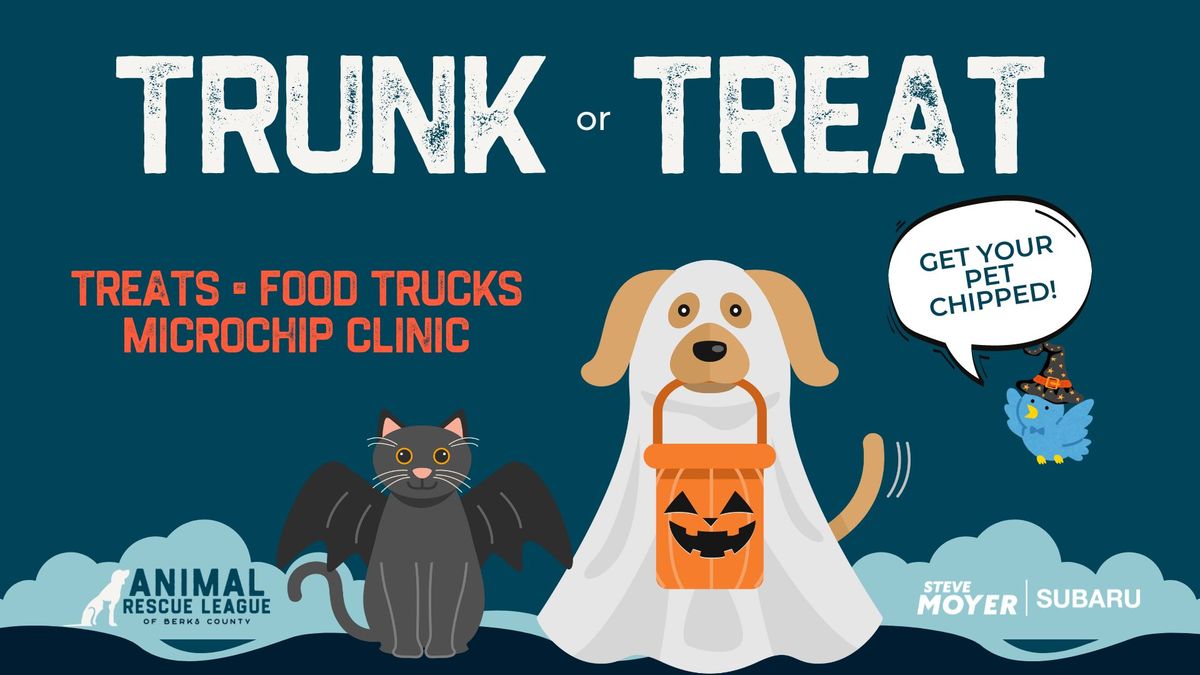 Trunk or Treat Mobile Microchip Clinic Event