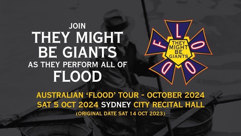An Evening With They Might Be Giants: Flood, Book & Beyond \/ Sydney \/ 2nd & Final Show \/ Lic AA 16 +