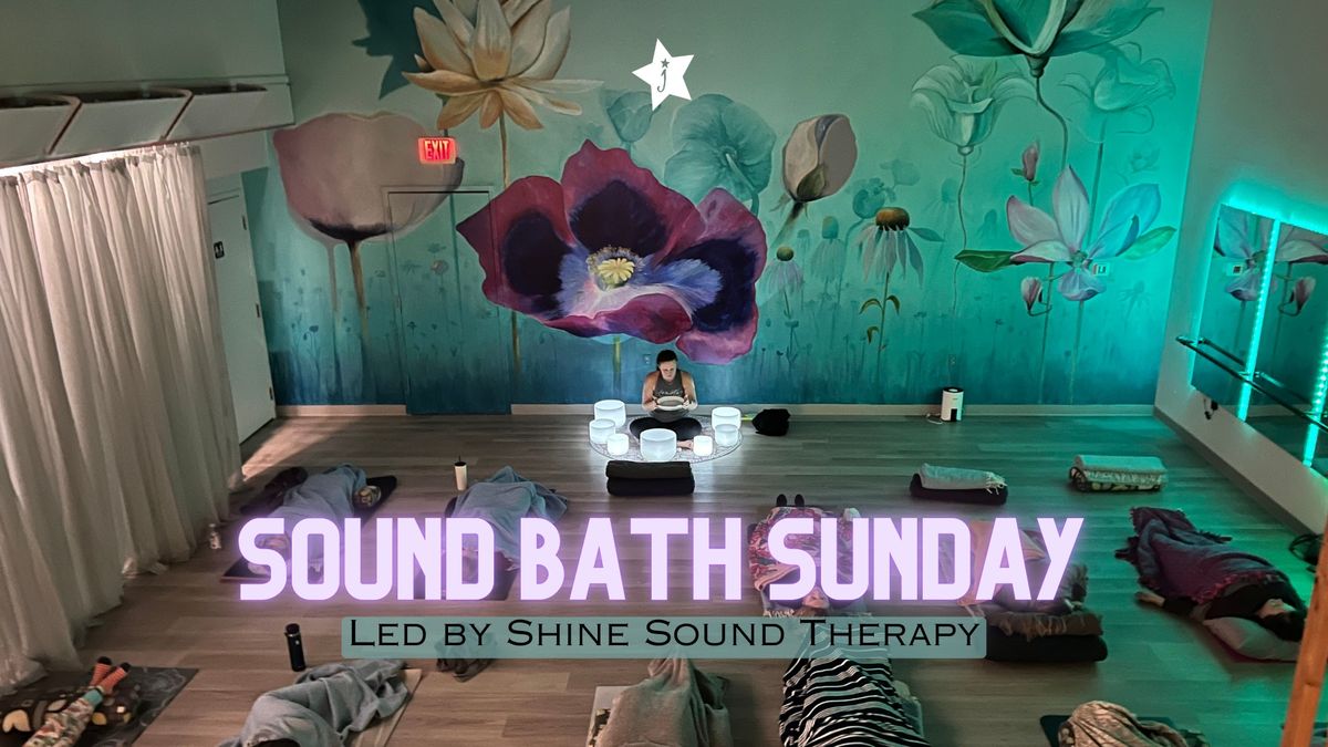 60 Minute Sound Bath with Shine Sound Therapy