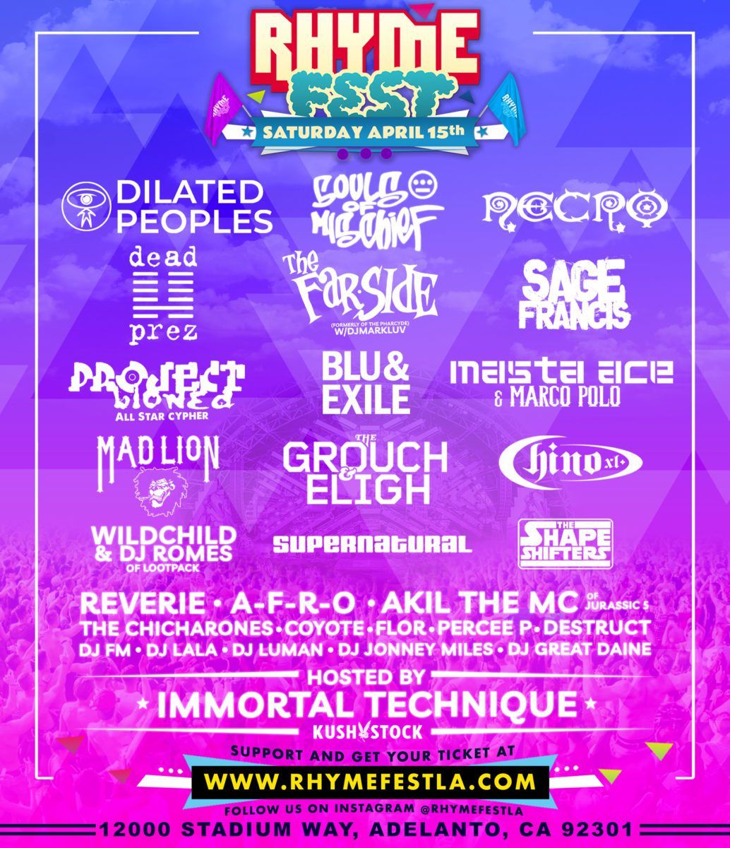 Rhyme Fest at The Torch at LA Coliseum