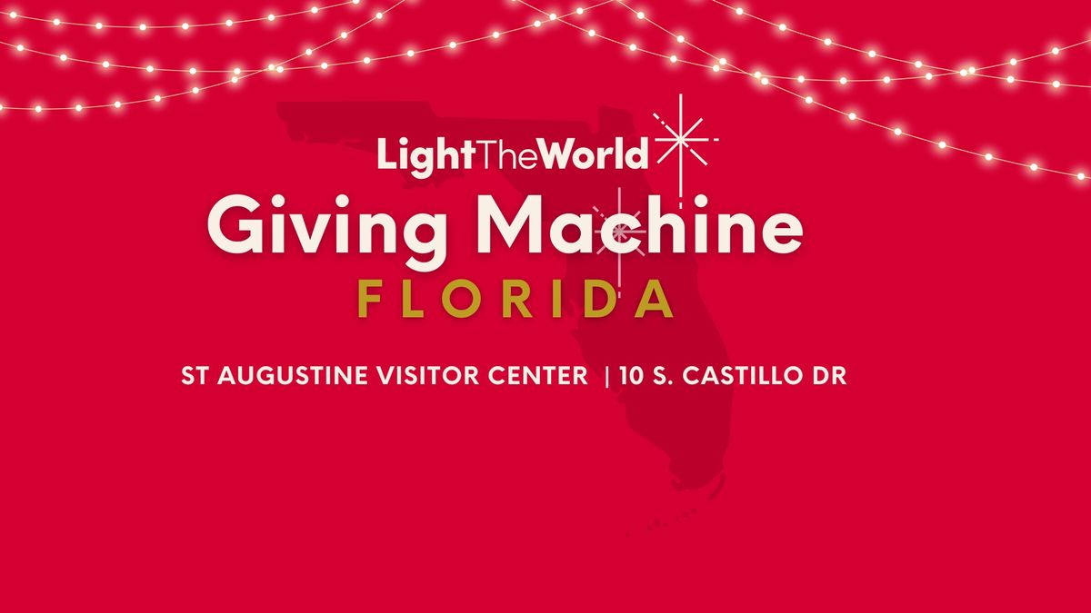 Giving Machine St Augustine