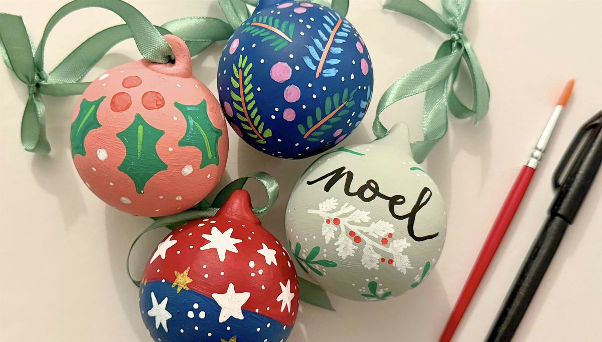 Festive Bauble Painting Workshop