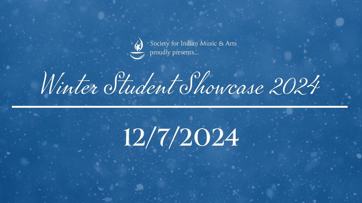 SIMA Winter Student Showcase - 2024