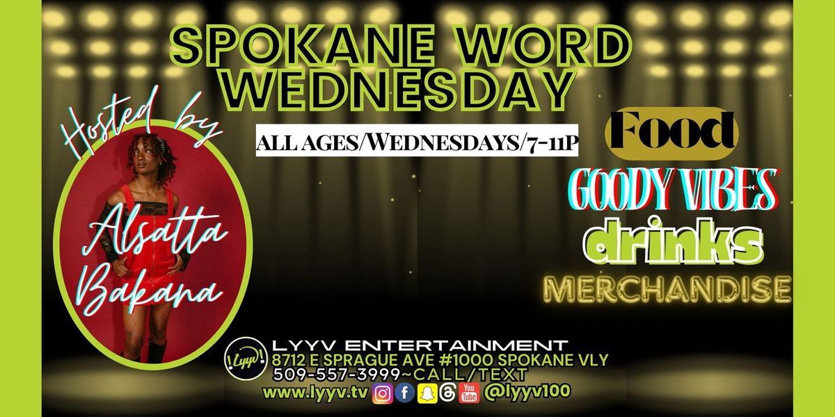 Spokane Word Wednesday (All Ages)