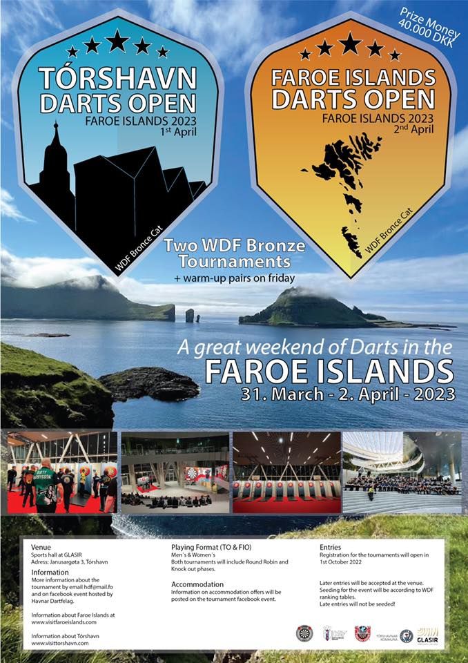 2023 T\u00f3rshavn Open & Faroe Islands Darts Open