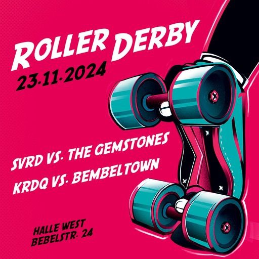 ROLLER DERBY BUNDESLIGA LIVE: Stuttgart vs. Erfurt & Kaiserslautern\/Mannheim vs. Frankfurt