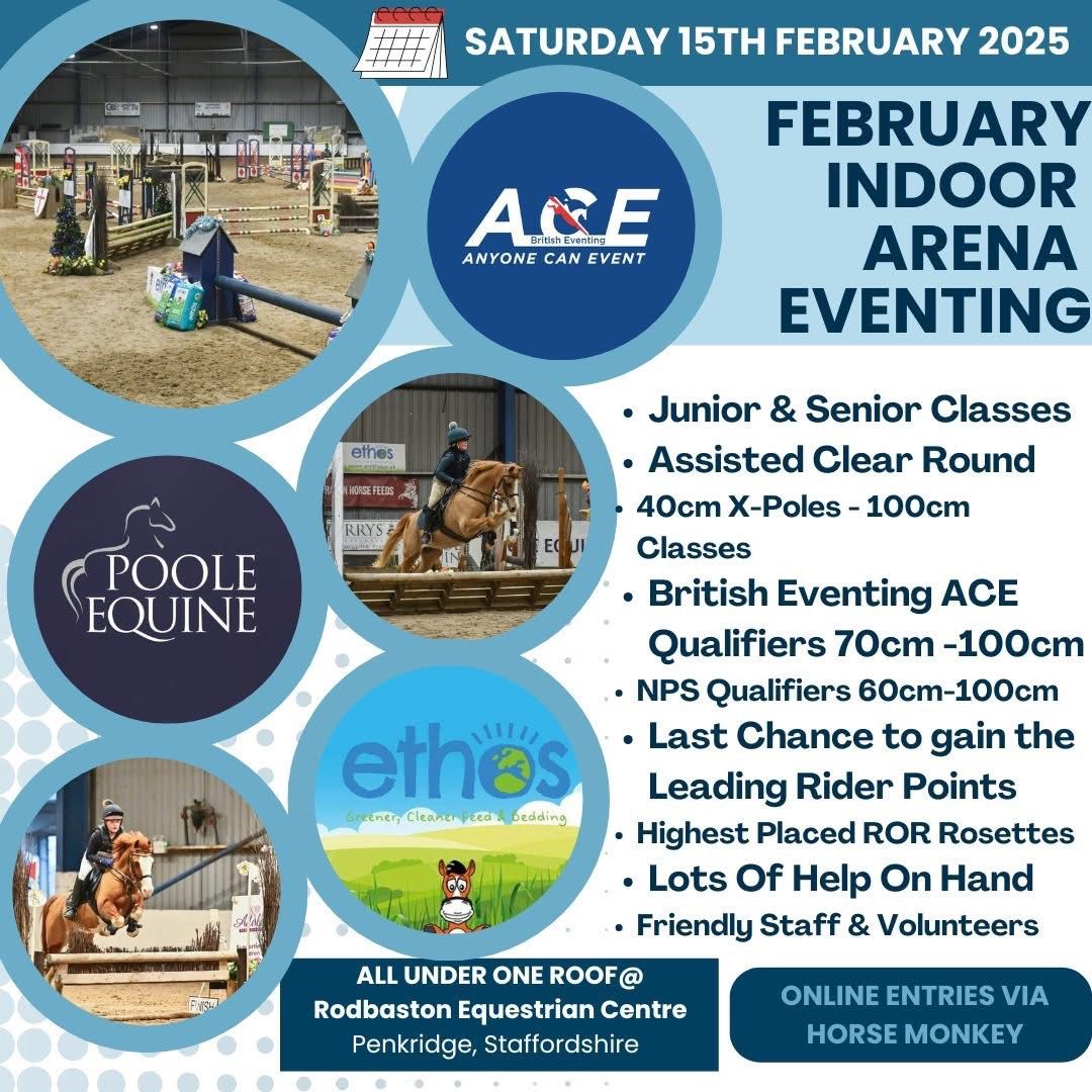 ETHOS BEDDING INDOOR ARENA EVENTING - ACE QUALIFIER