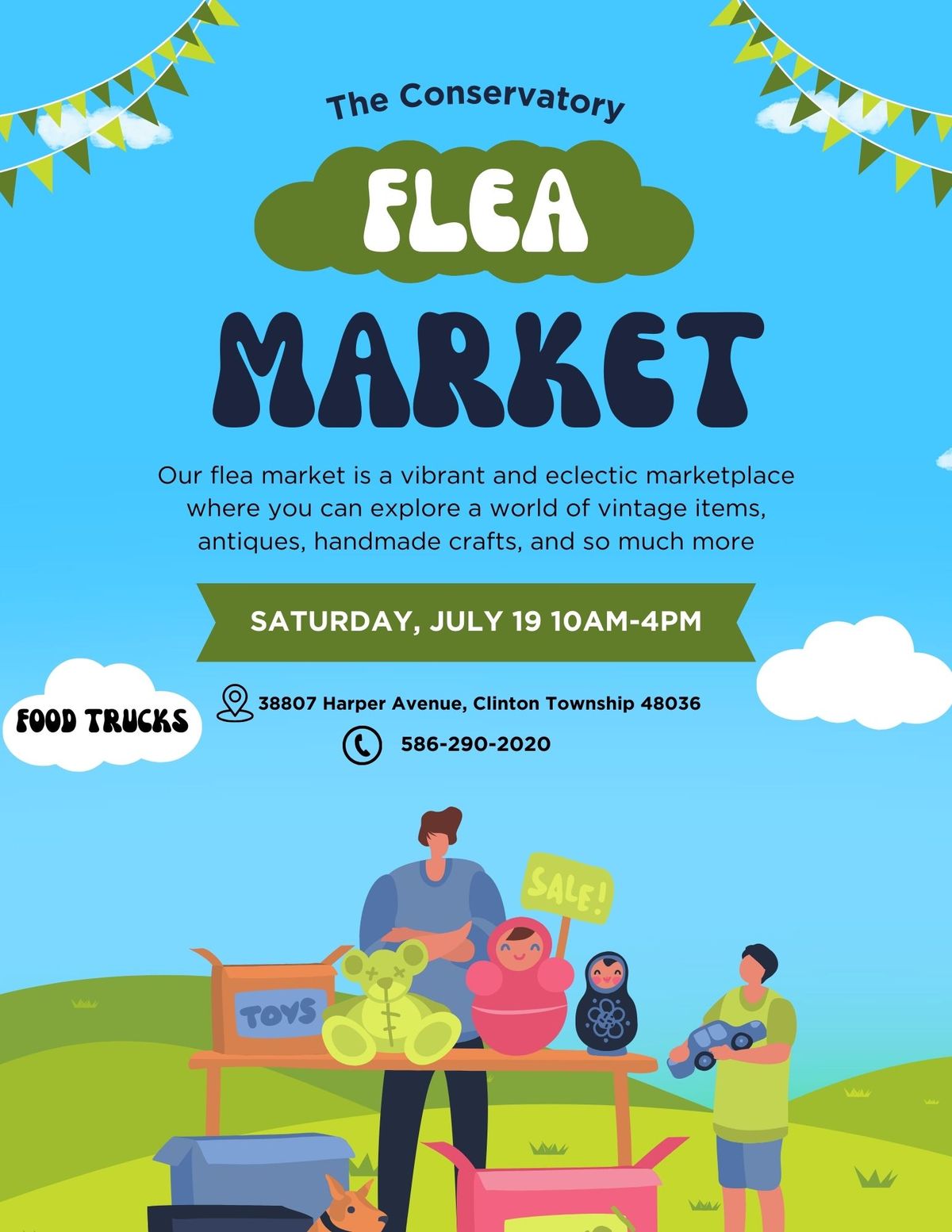 July Outdoor Flea Market